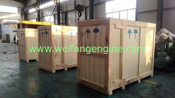 75kw/100hp 2000rpm Weifang diesel engine R4110ZLP with the clutch and belt pulley for stationary power