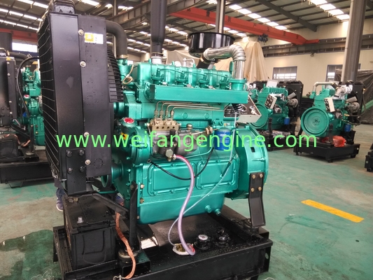 1500rpm Weifang diesel engine ZH4105ZD for prime power 40KW /50KVA diesel generator in color red