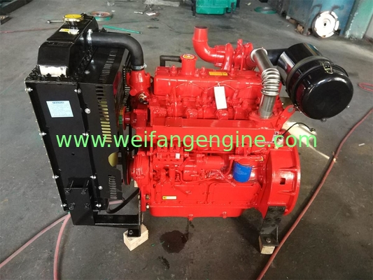 1500rpm Weifang diesel engine ZH4105ZD for prime power 40KW /50KVA diesel generator in color red