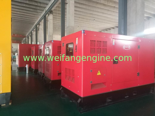 64KW Diesel Engine Generator Set 80kva Cummins Diesel Generator Power By 6BT5.9-G2 Cummins Diesel Engine Generator Set
