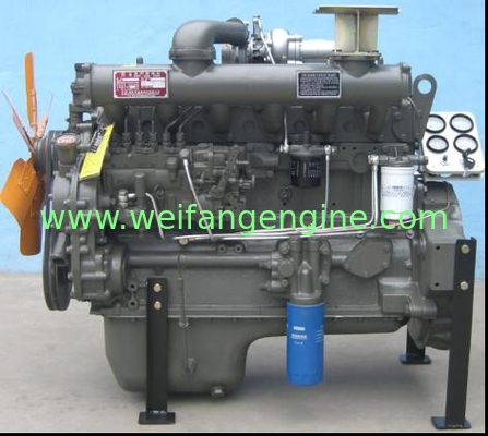 পাওয়ার জেনারেটরের জন্য 110KW ডিজেল ইঞ্জিন R6105AZLD